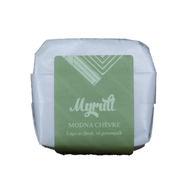 Myrull 140g økologisk chevre, Grindal Ysteri