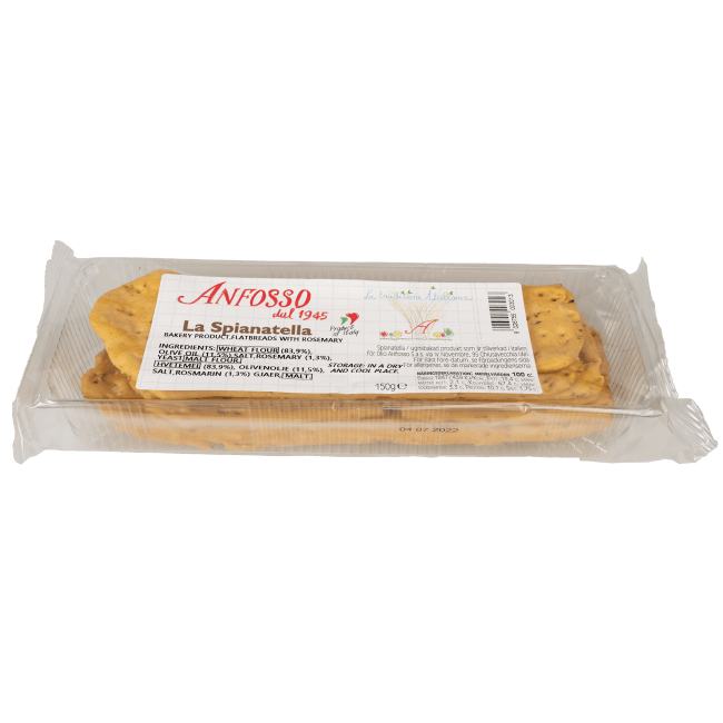 Spinatella Taggia al Rosmarino 150g, Anfosso