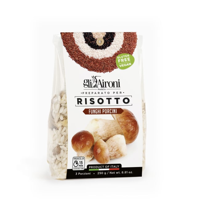 Risotto mix med steinsopp 250g, Gli Aironi