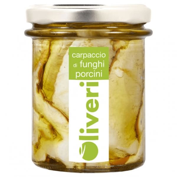 UTGÅR Carpaccio Porcini in EVO 190g, Oliveri