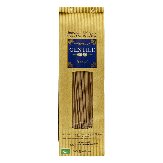 Spaghetti økologisk Integrale 500g, Gentile