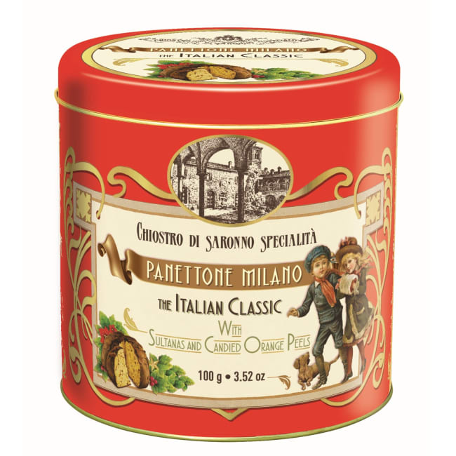 Panettone Classico metal tin Vintage 100g