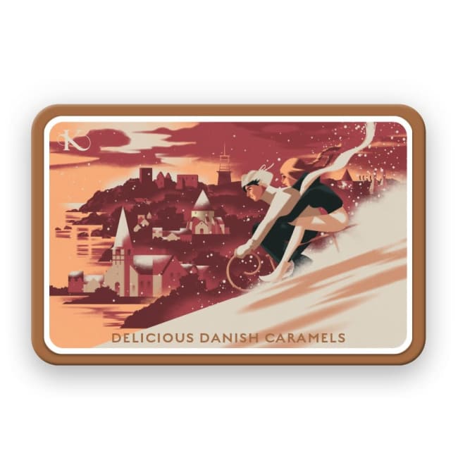 Wintertime - Seasonal Mix Caramels 300g box, Karamel Kompagniet