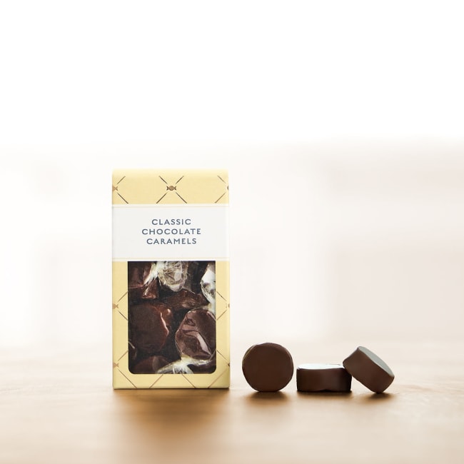 Classic Chocolate Caramels Tiny 60g, Karamel Kompagniet