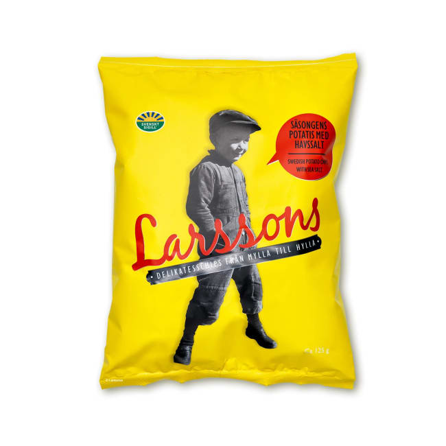 Larssons Potatischips 125g, Larsviken