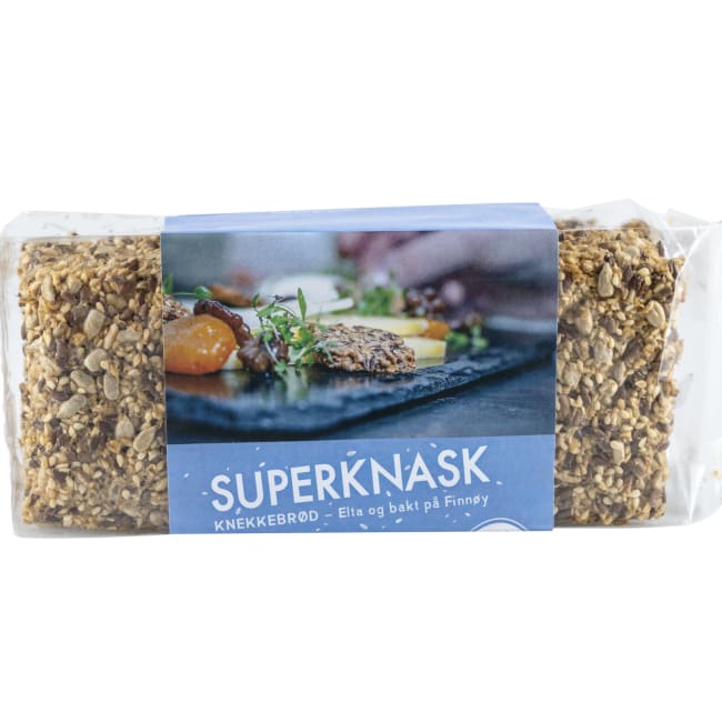 UTGÅR Superknask Knekkebrød med havsalt 170g