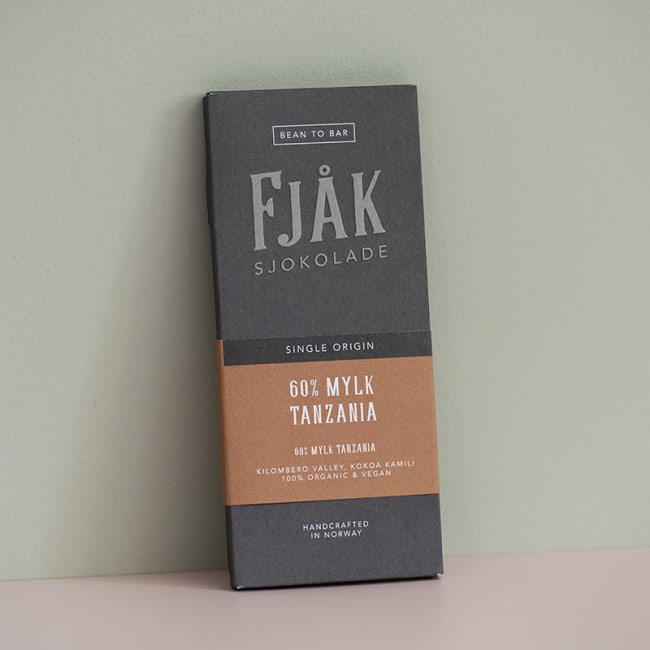 UTGÅTT 60% Mylk Tanzania, Fjåk