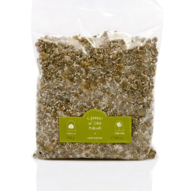 Kapers på salt 4-8mm 500g, La Nicchia