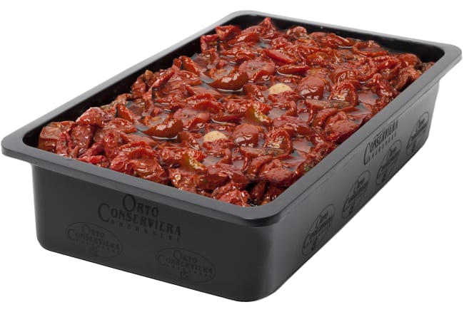 Semitørket cherrytomat på solsikkeolje 1900ml, Ortoconserviera