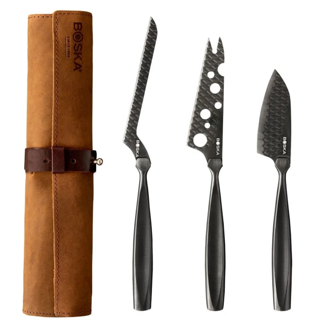 Cheese Knife Set Monaco+ Black