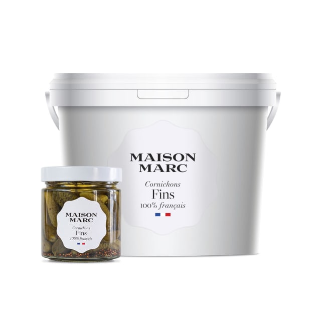 Cornichons fine drenert vekt 3kg, Maison Marc
