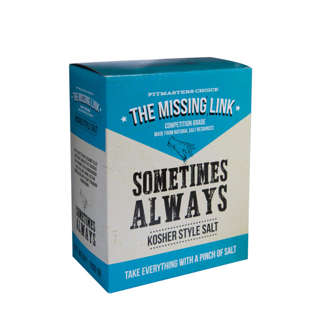 UTGÅTT Kosher Salt SOMETIMES ALWAYS 1 kg, Foodswingers