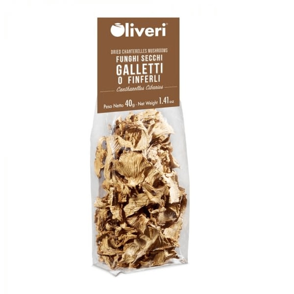 Dried Chanterelles (kantarell) 40g, Oliveri