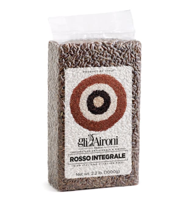 Red Whole Grain Rice 500g, Gli Aironi