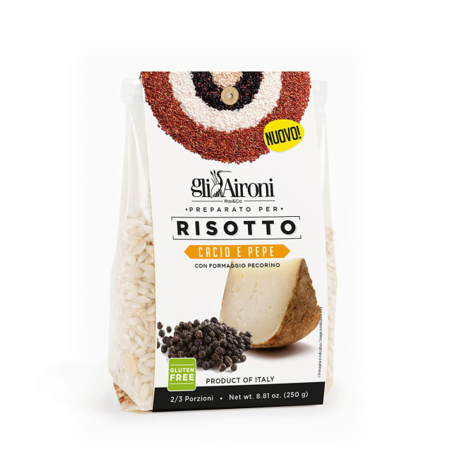 Risotto mix med pecorino og pepper 250g, Gli Aironi