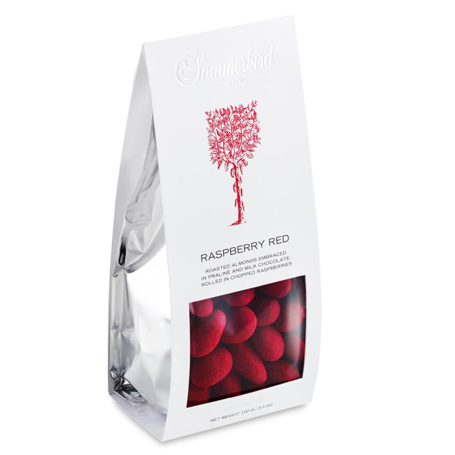 Raspberry Red mandler 100g pose