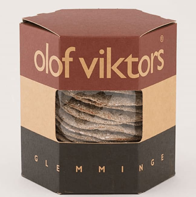 Portionsknäcke 200g eske, Olof Viktors