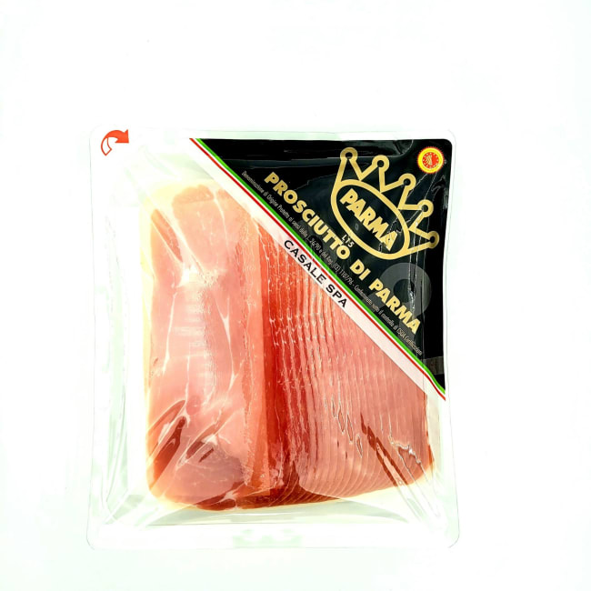 Prosciutto di Parma DOP oppskåret 500g(kilopris), Edizioni Franchi