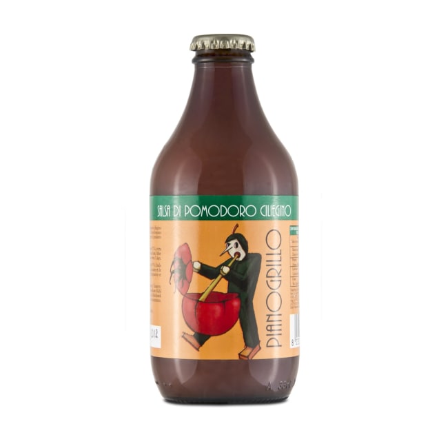 Salsa di Pomodoro Ciliegino (Cherrytomat saus) 330ml, Pianogrillo