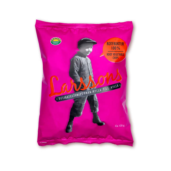 Larssons Rotfruktchips 125g, Larsviken