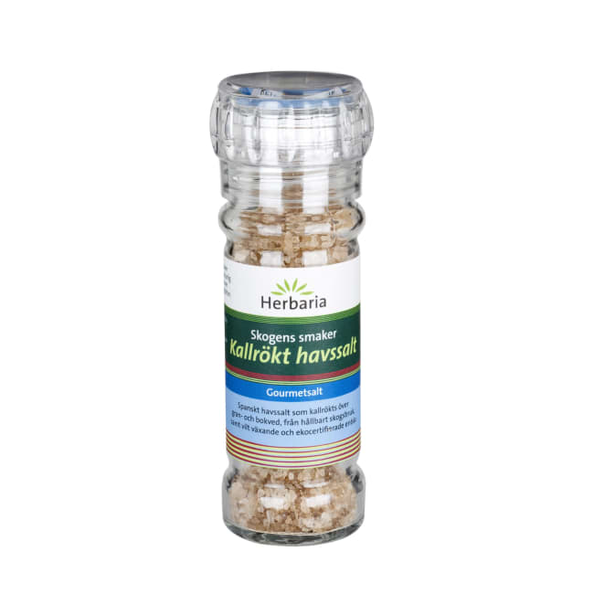 Kaldrøykt Havsalt 100g KVERN, Herbaria