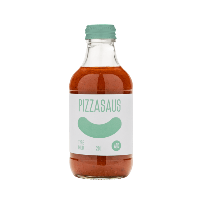 UTGÅTT Pizzasaus Mild type 200ml, Ask