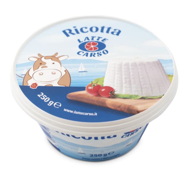 Ricotta 250g, Latte Carso