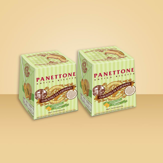 Panettoncino Pistacchio 100g, Lazzaroni