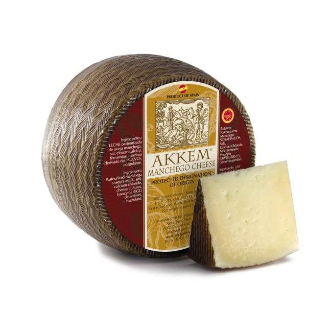 Manchego Akkem Curado DOP 3,2kg 9-12 mnd, Vegajardin