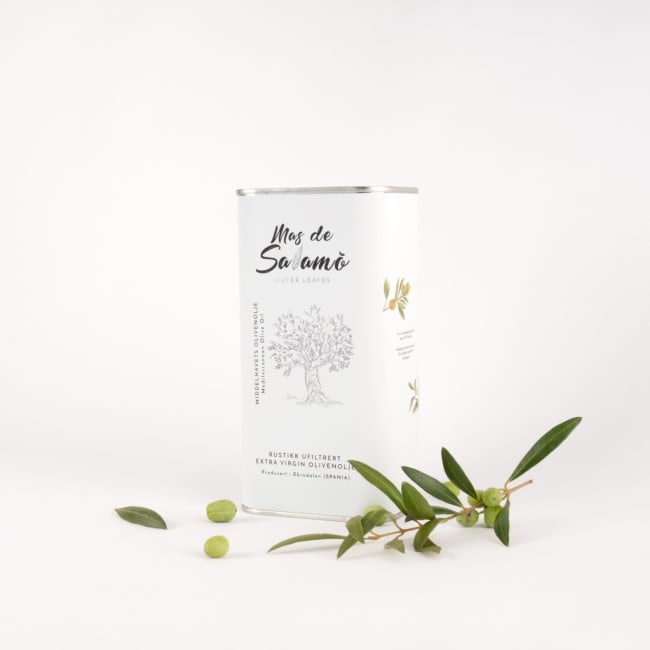 UTGÅTT Mas de Salamo EVO Silver Leaves 1000ml tin