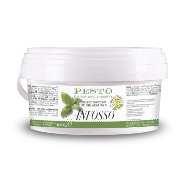 Pesto Fresco alla Genovese Fersk 2kg, Anfosso - kilopris