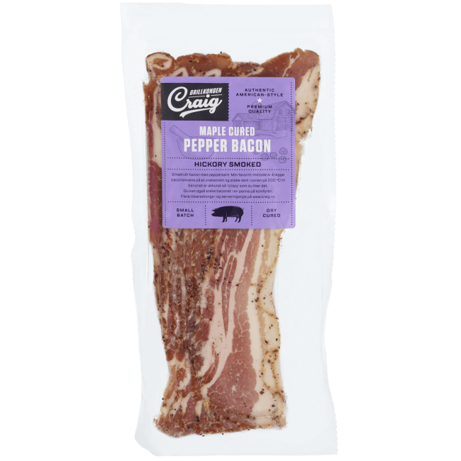 Pepper Bacon 200g, Craig