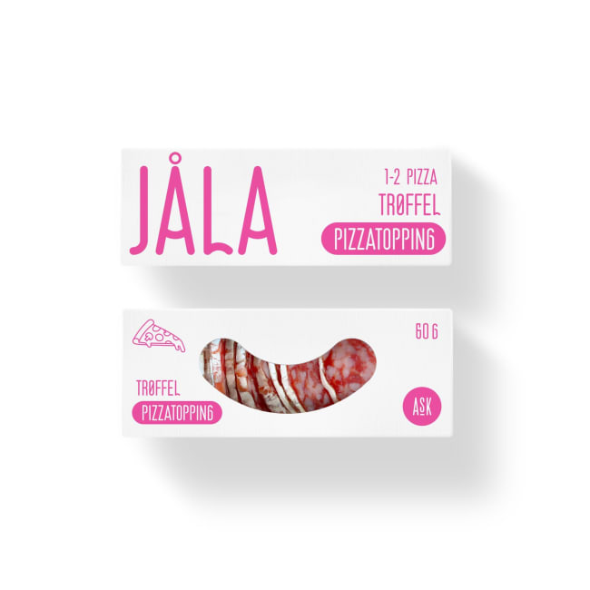 UTGÅTT Jåla skivet pizzatopping 60g, Ask (utgår)