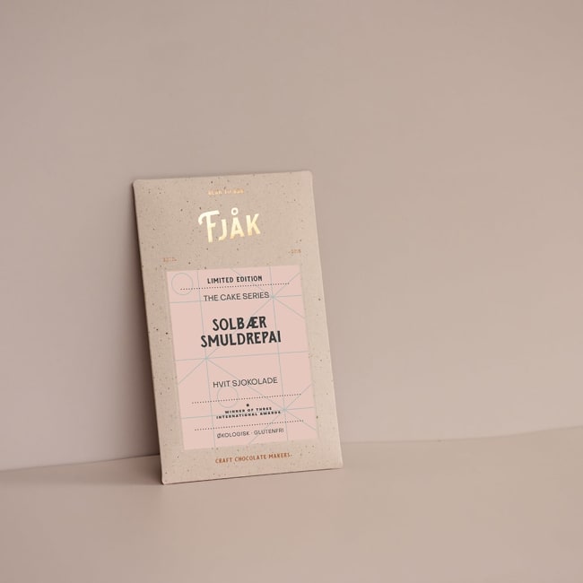 Solbær smuldrepai, Fjåk