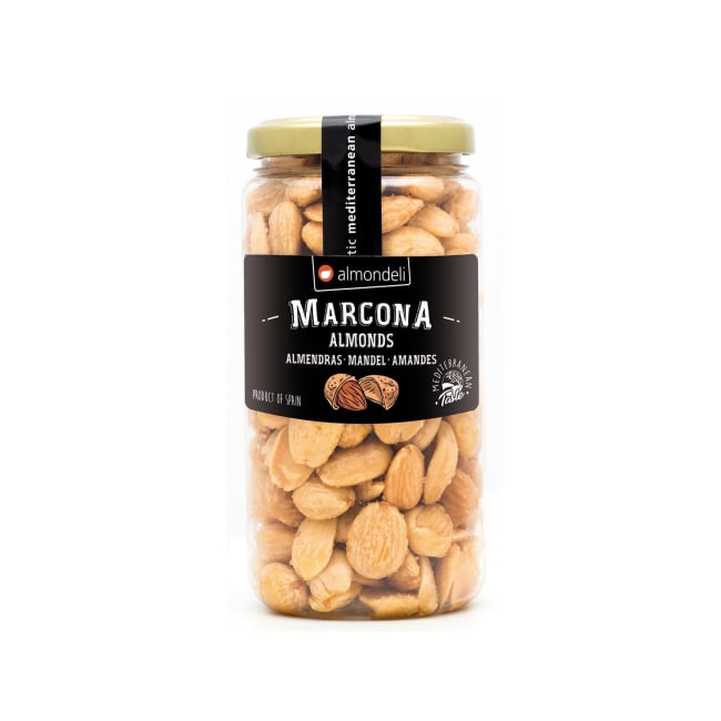 Marcona mandler 215g - u/skall saltristet, Almondeli