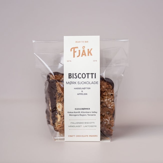 UTGÅTT Biscotti (pose med 6 stk) 115g, Fjåk