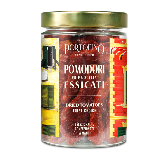 Pomodori Secchi (soltørket tomat) 180g, Portofino