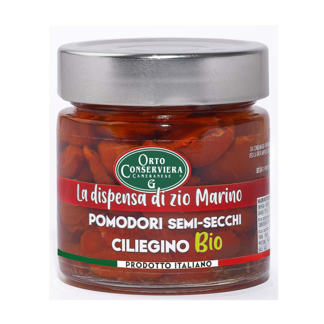 Pomodori semi secchi Ciliegino bio 212ml, Ortoconserviera