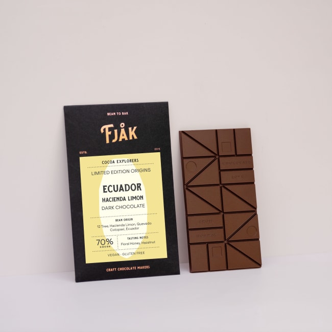 70% Ecuador 60g, Fjåk