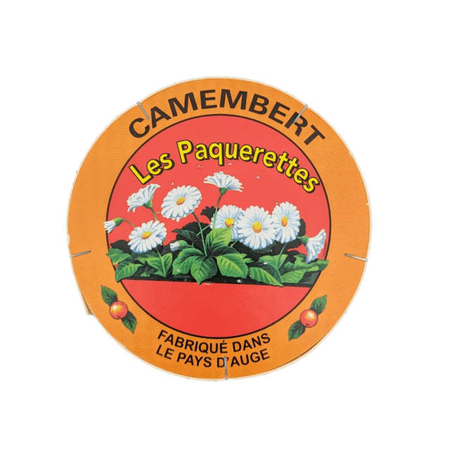 Camembert AOP au Lait Cru 250g, Mons