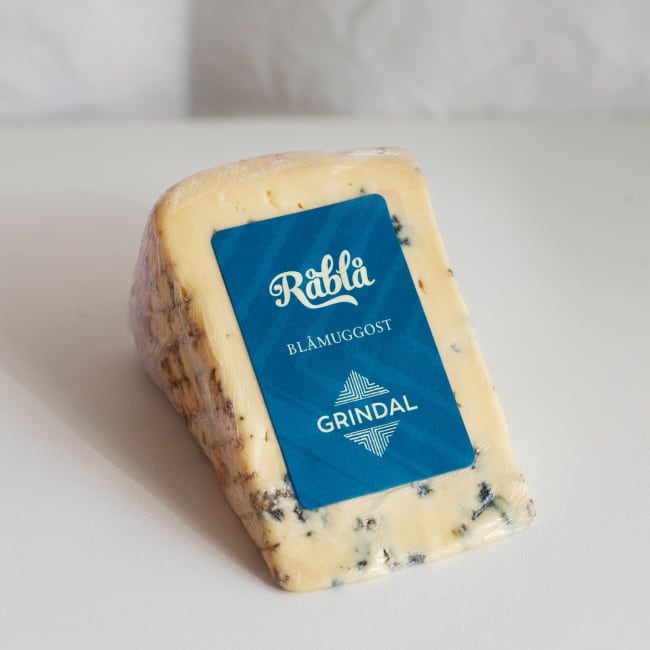 Råblå 130g økologisk, Grindal Ysteri