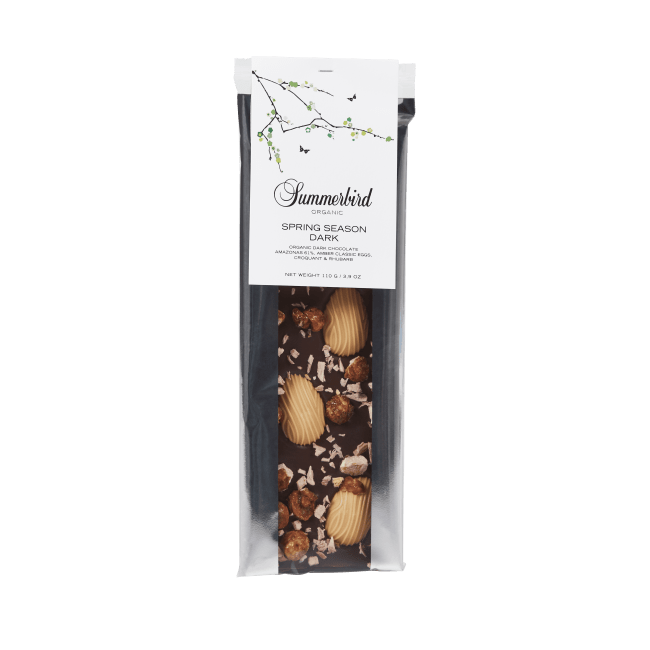 Spring Season Dark Bar 110g, Summerbird