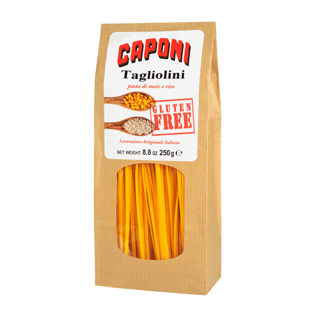 Tagliolini Mais & Ris Glutenfri 250g, Caponi