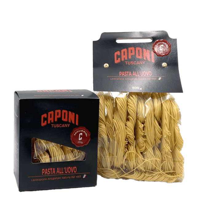 Taglierini eggpasta 250g, Caponi