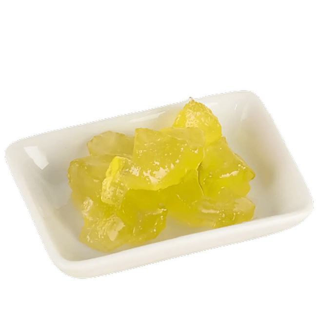 Kandisert Sitron fra Sicilia (Lemon) i cubes 10*10 1/5kg, Pariani