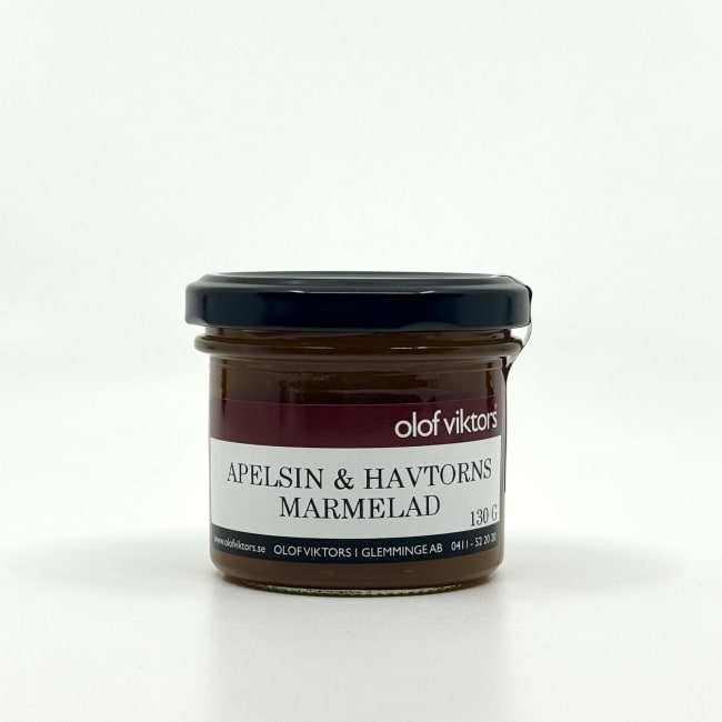 Appelsin-Tindved marmelade 130g, Olof Viktors