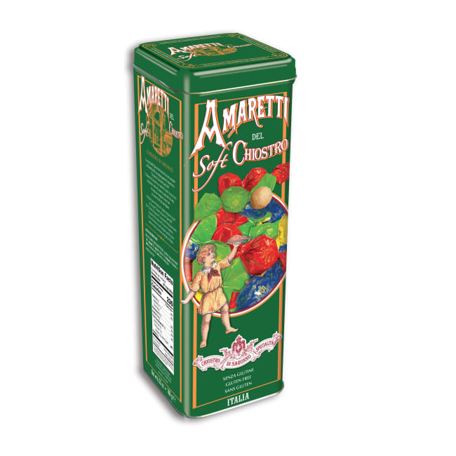 Amaretti Soft Tower Tin 180g, Lazzaroni