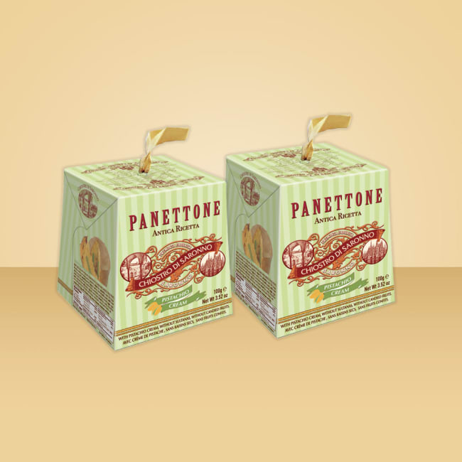 Panettoncino Pistacchio 100g, Lazzaroni
