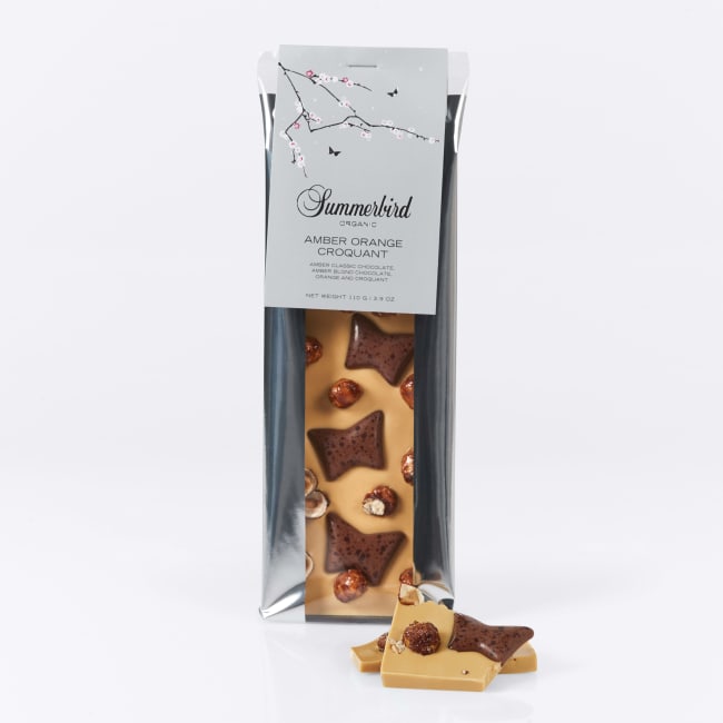 Amber Orange Croquant 110g bar