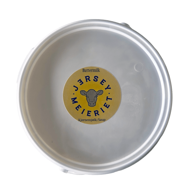 Buttermilk (Kjernemelk) 3l spann, Jerseymeieriet